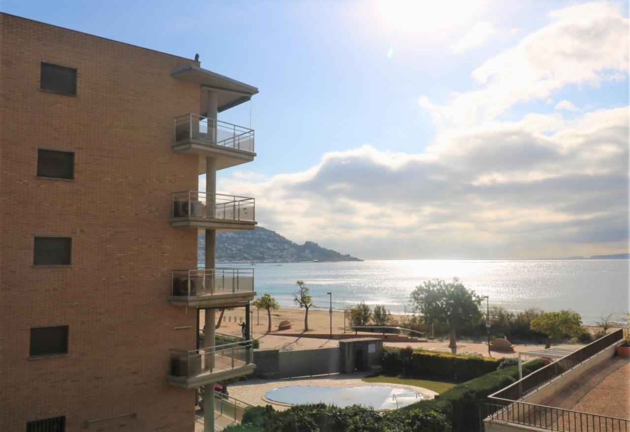 Castell Joncar,30 M De La Playa, 1Era Linea De Mar, Vista Al Mar Roses Exterior foto
