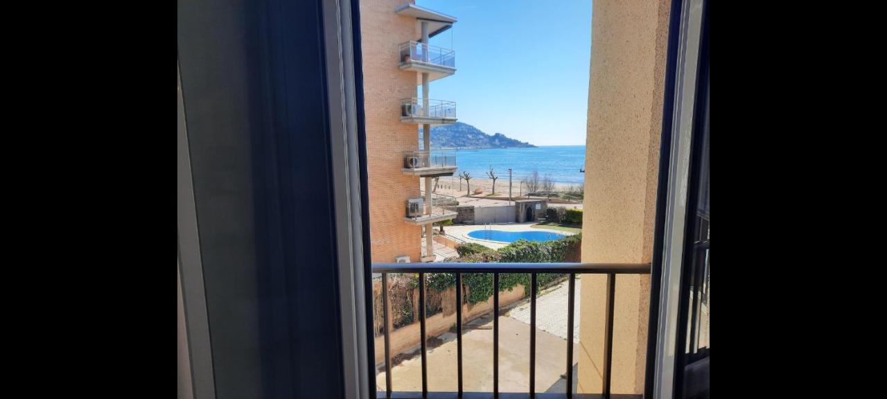 Castell Joncar,30 M De La Playa, 1Era Linea De Mar, Vista Al Mar Roses Exterior foto